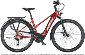 Электровелосипед KTM MACINA TOUR CX 510 D Chrome Red-Silver-Orange