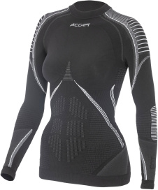 Футболка женская ACCAPI SYNERGY LONG SL.T-SHIRT LADY Black-Anthracite