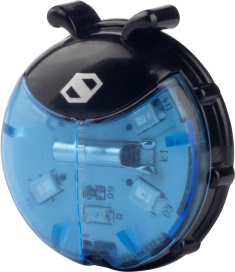 Фонарь Led STS (Жук) CR2032 синий для велофонарей и фар