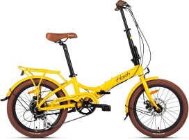 Велосипед HORH KAYO 8SP MD 20" (2024) Yellow