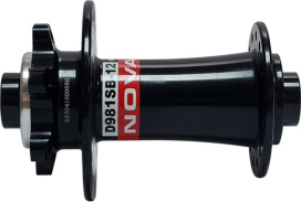 Втулка передняя NOVATEC D981SB-12 28H черный