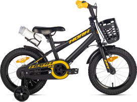 Велосипед HORH FORTE 14" (2024) Black-Yellow