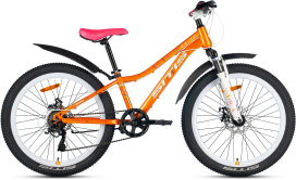 Велосипед SITIS DAISY 7sp 24" (2025) Yellow-White-Pink