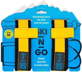 Липучки для лыж SKI-N-GO Yellow