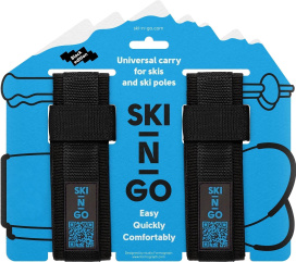 Липучки для лыж SKI-N-GO Black