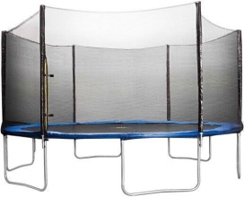 Батут DFC Trampoline Fitness 14 футов, наружн. сетка (427 см)